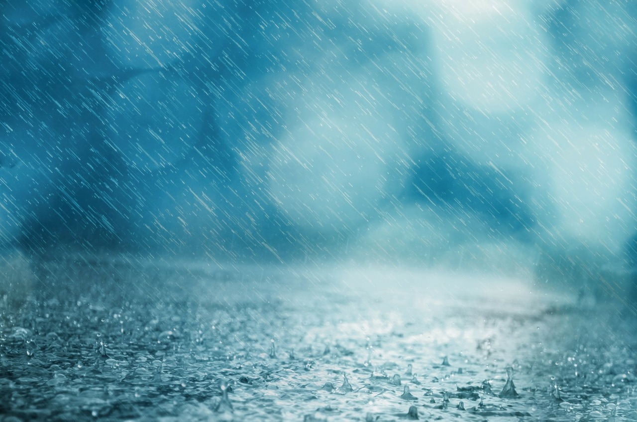 Sous la pluie