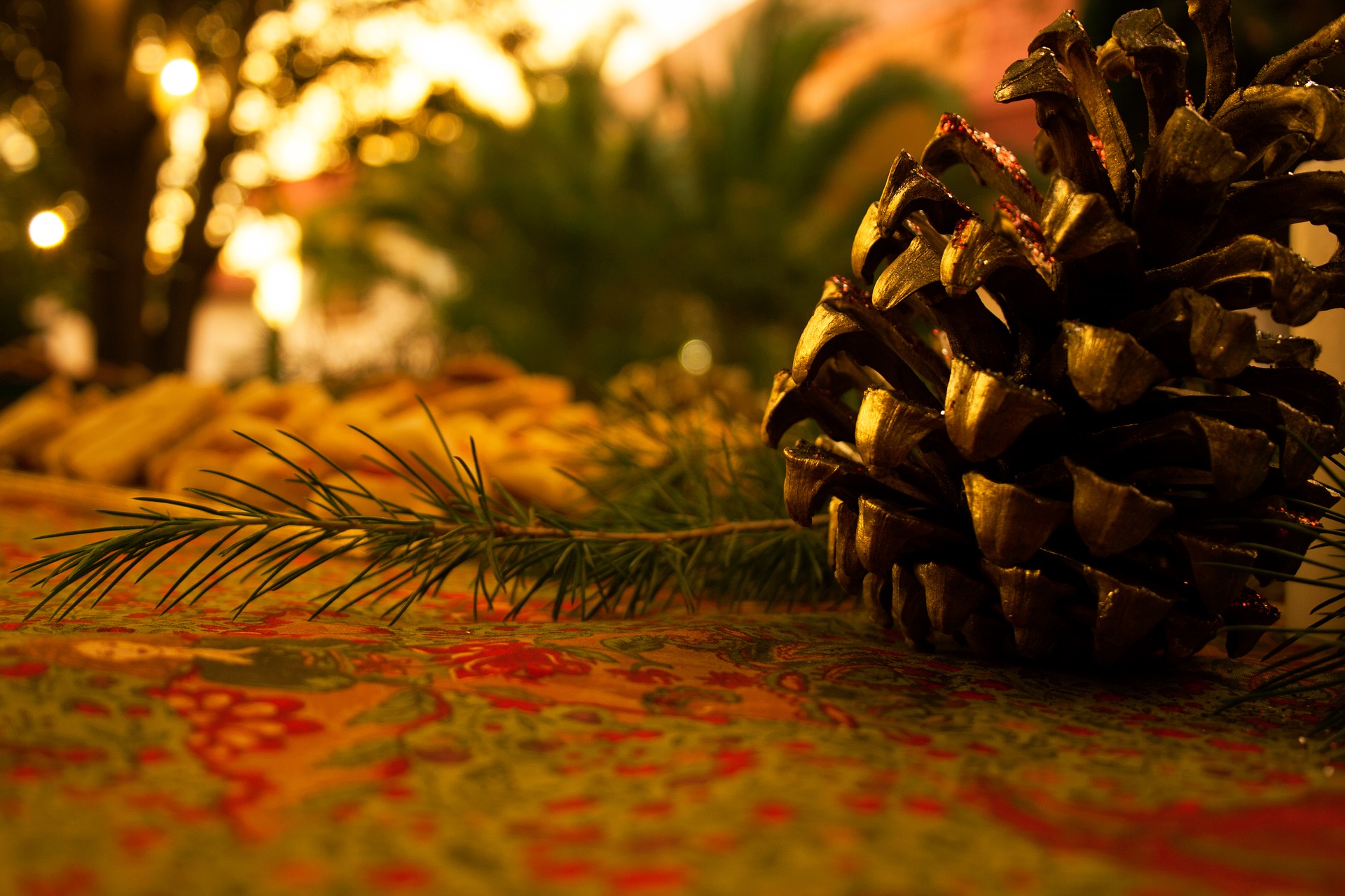 Décos vertes de Noël