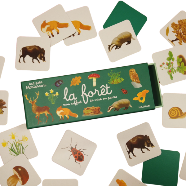 La forêt - Mon coffret de mise en paires